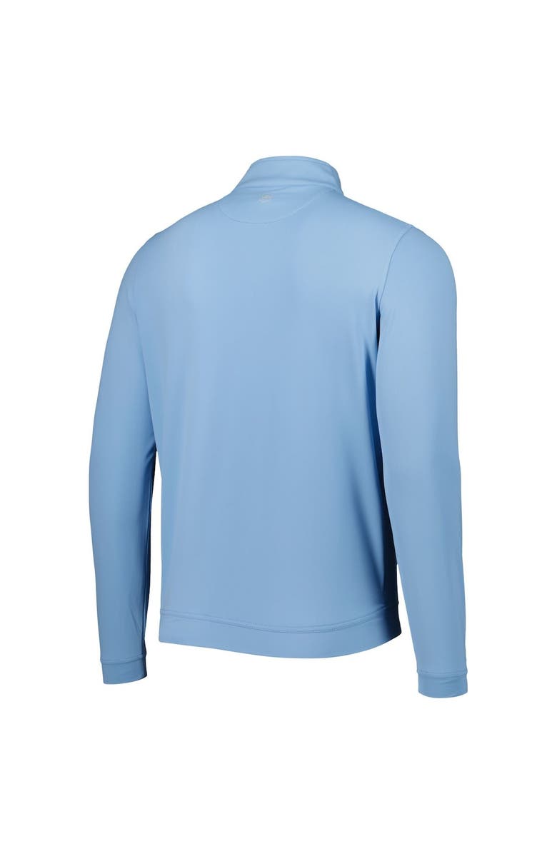 Peter Millar Men's Peter Millar Light Blue Alabama Crimson Tide Perth Performance Quarter-Zip Top, Alternate, color,