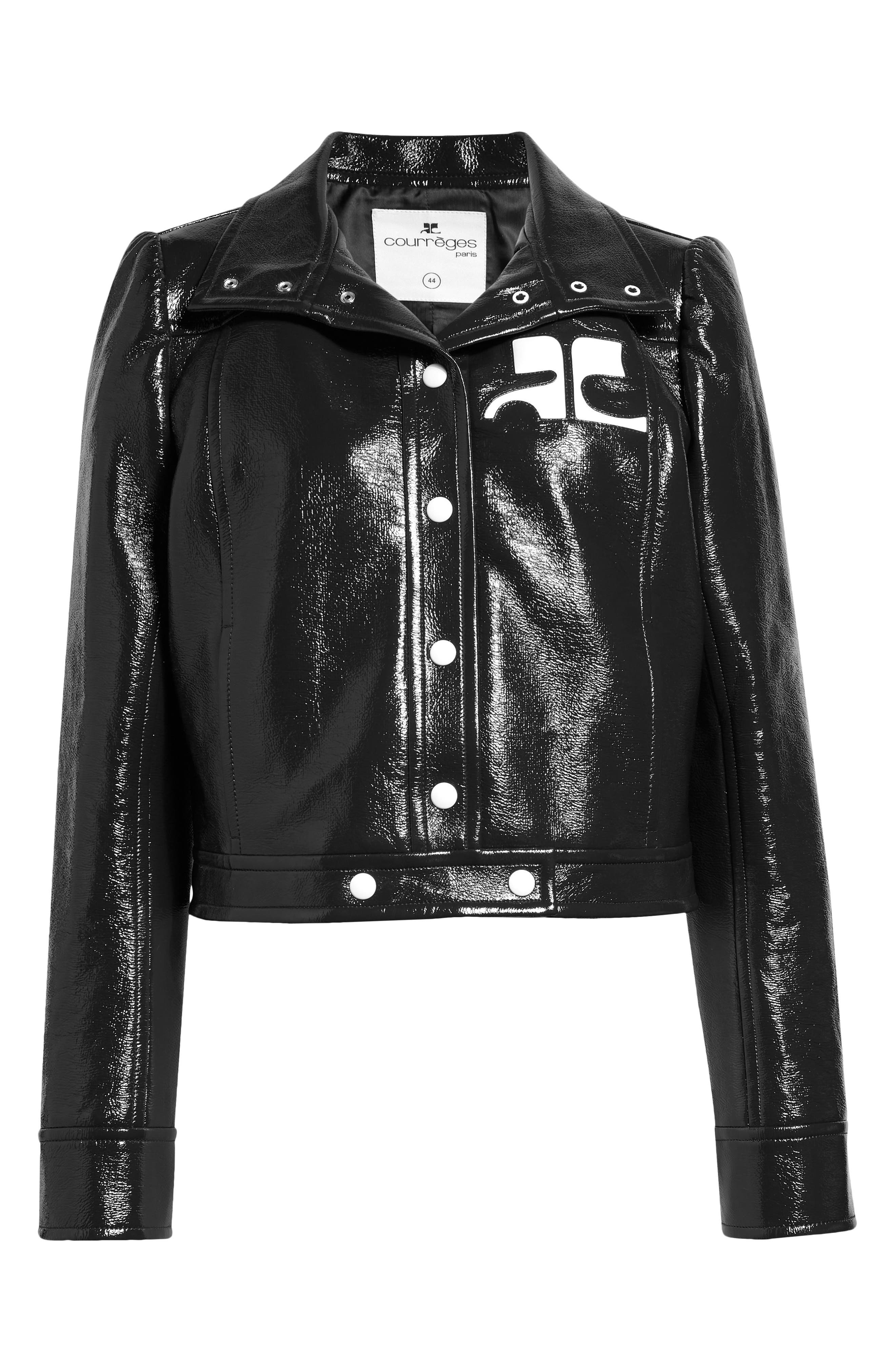 Logo Patch Vinyl Jacket