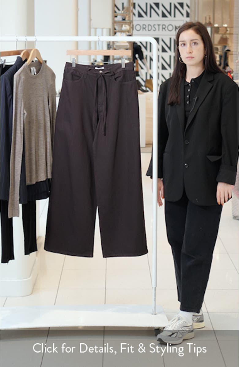 Turn-Up Wide Leg Pants, sales video thumbnail