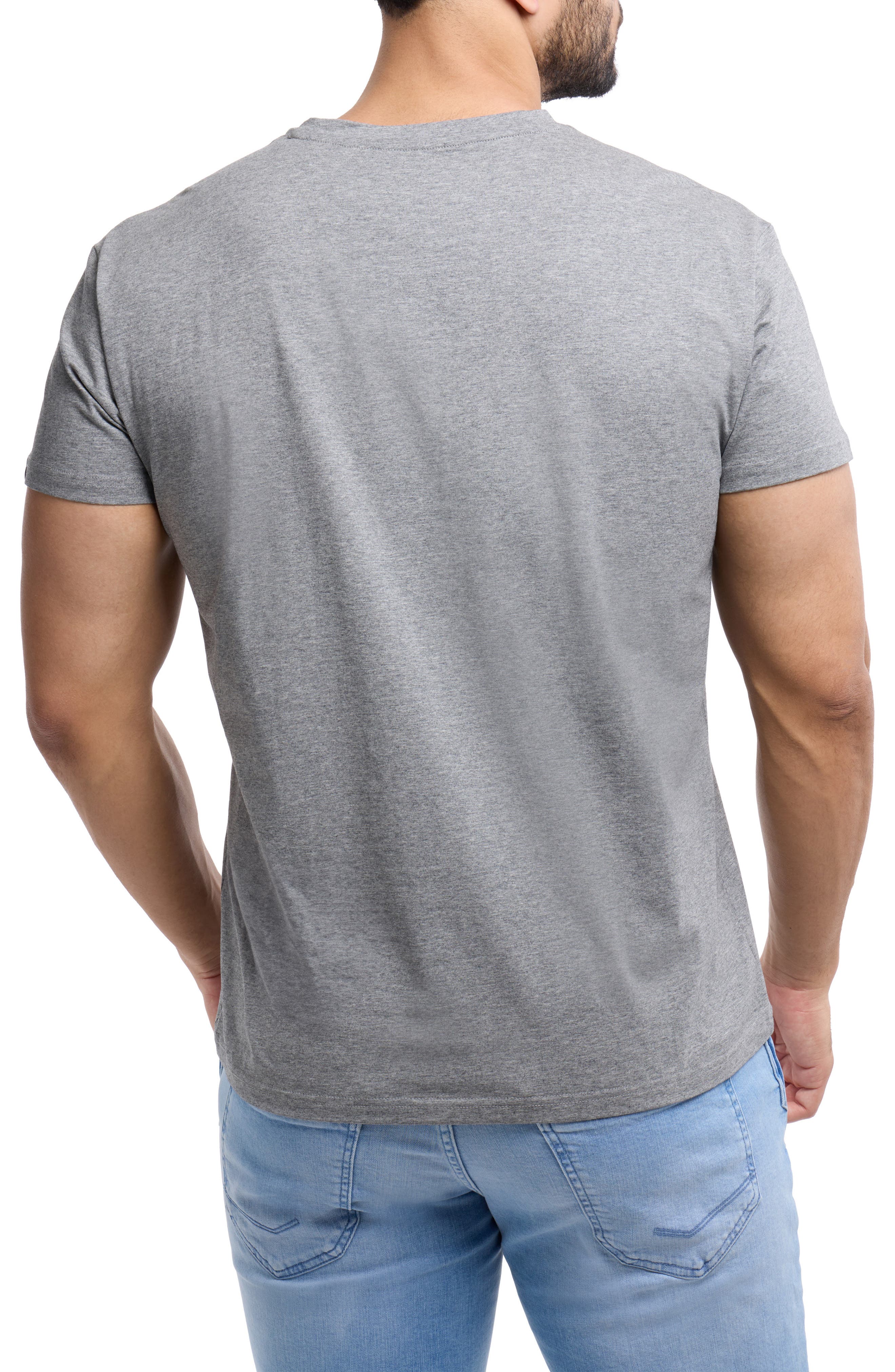 Split Neck T-Shirt - image 4