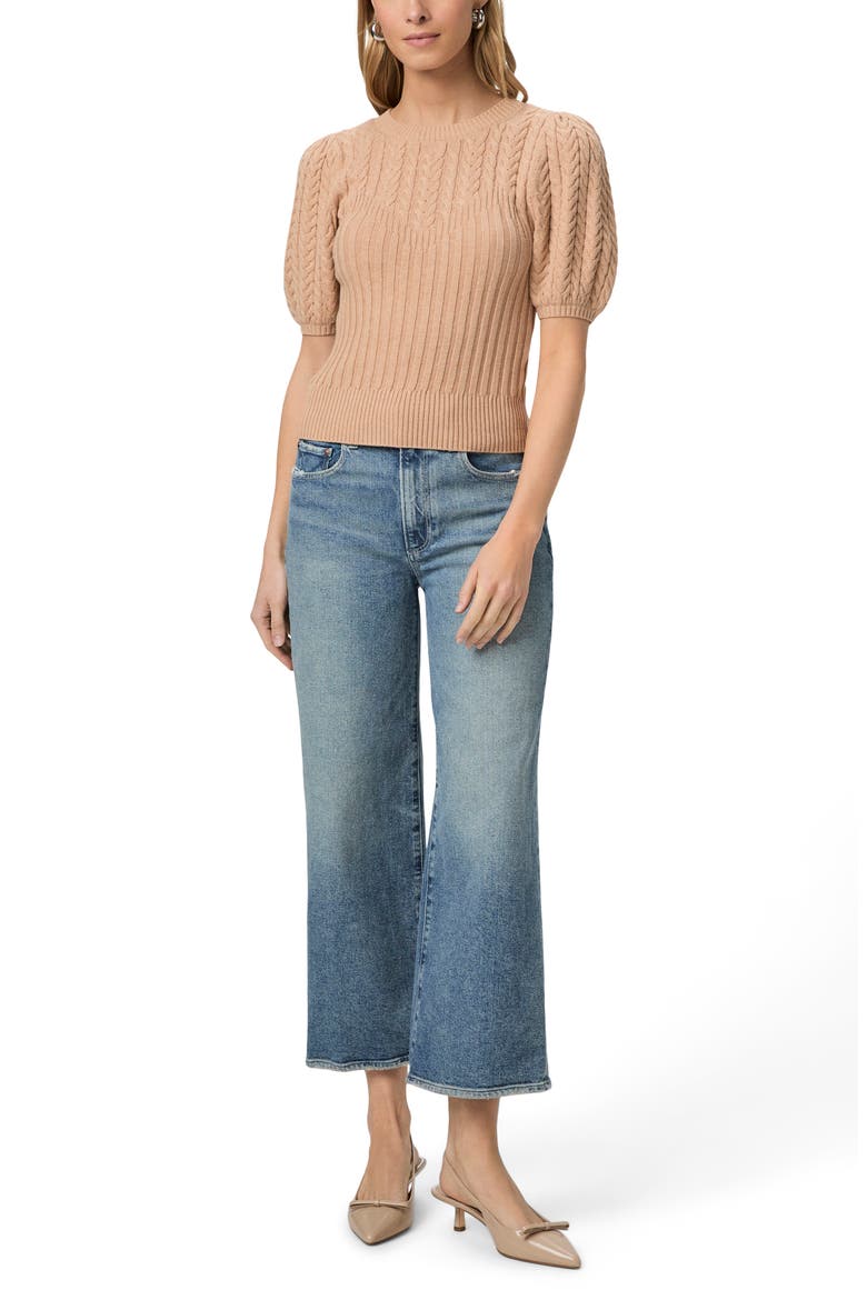 Aeris Rib Cable Stitch Top, Alternate, color, SFTCML