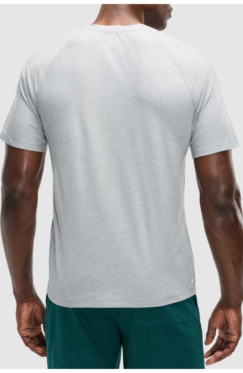 Peloton Dreamblend Classic Short Sleeve, Alternate, color, Heather Grey