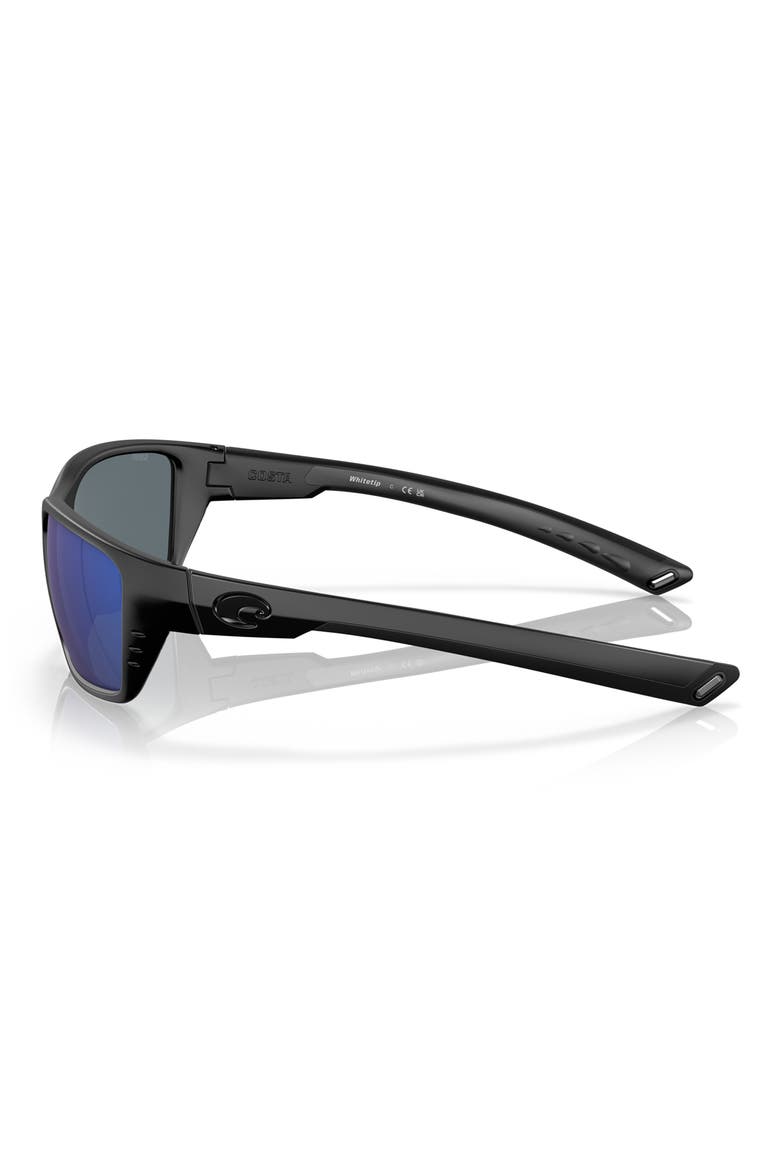 58mm Polarized Sunglasses, Alternate, color, BLACK GREY