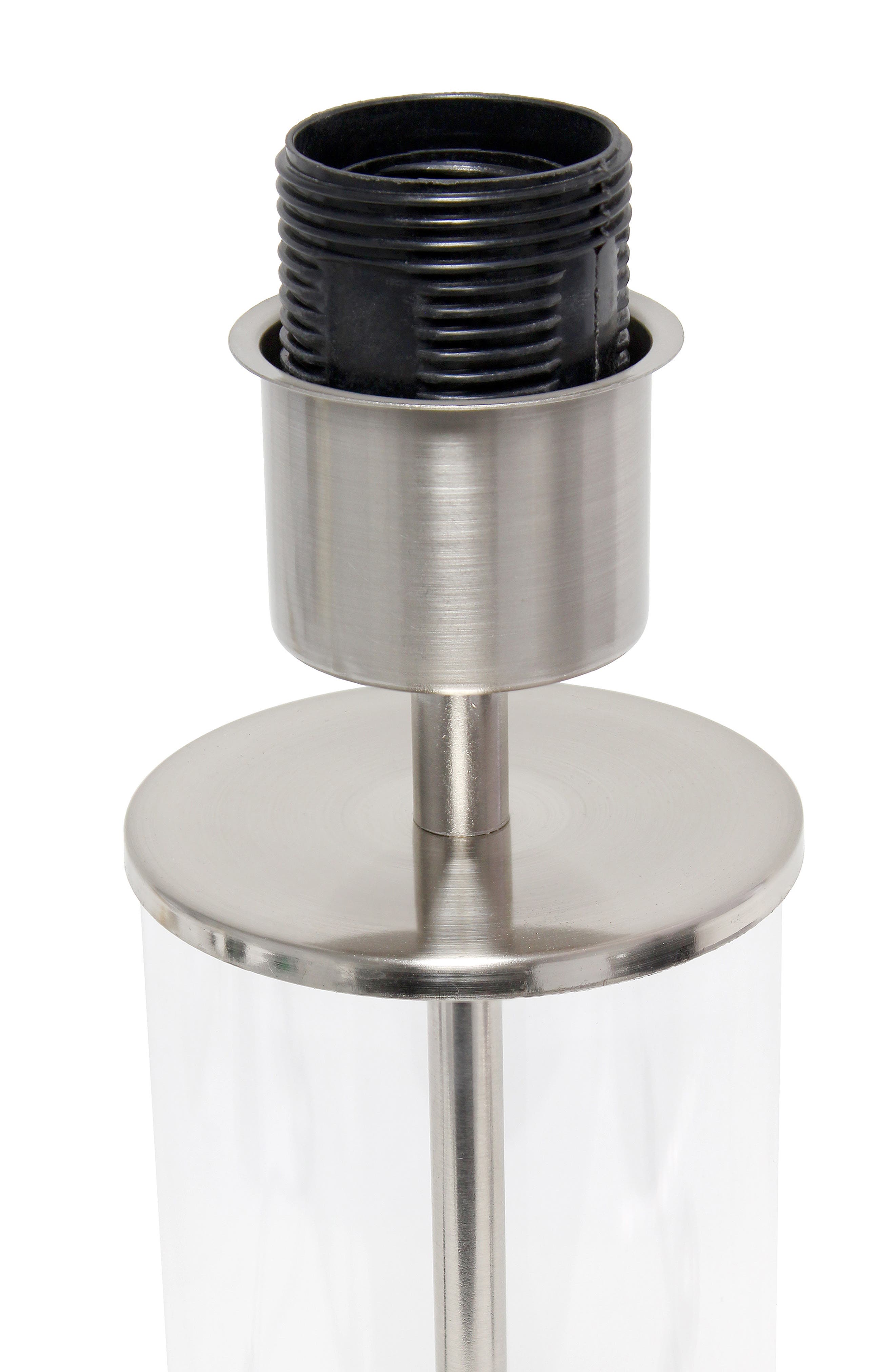 LALIA HOME Brushed Metal & Glass Table Lamp | Nordstromrack