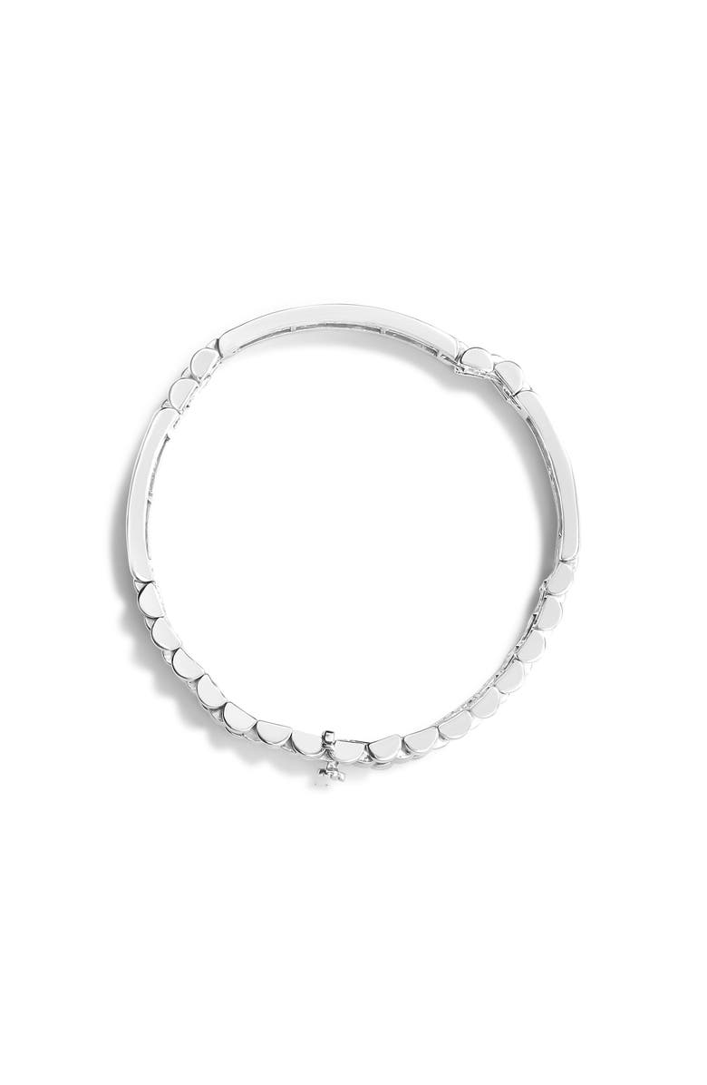 Haus of Brilliance 14K White Gold 12.0 Cttw Men's Princess Diamond Tennis Bracelet, Alternate, color, White