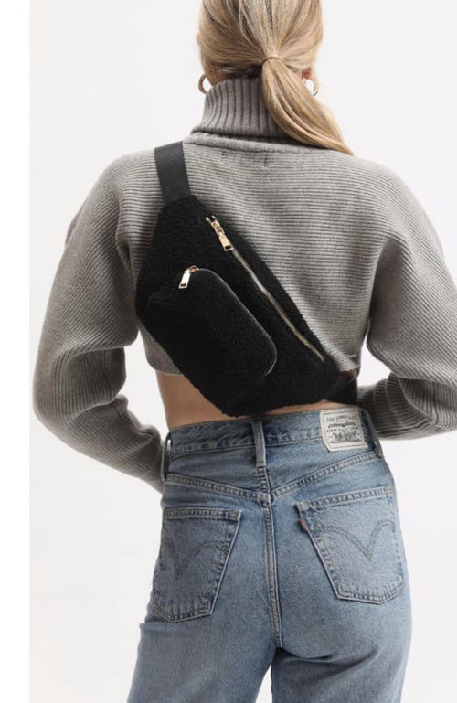 Moda Luxe Orson Belt Bag In Black