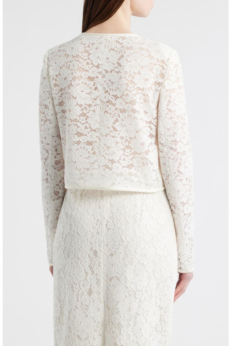 Junetta Lace Jacket, Alternate, color, IVORY