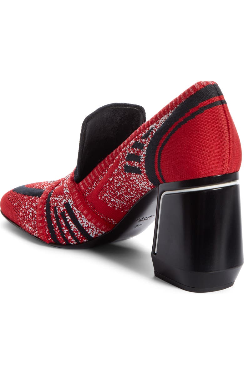 Prada Knit Loafer Pump, Alternate, color,