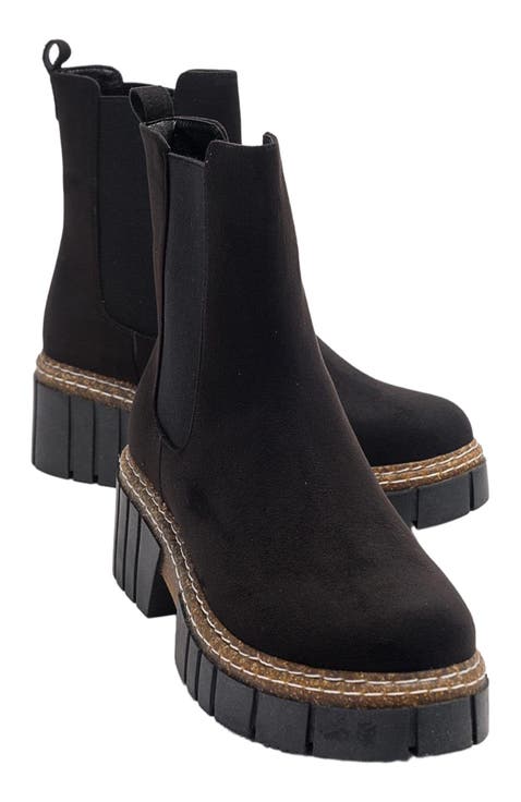 Luz Block Heel Boot