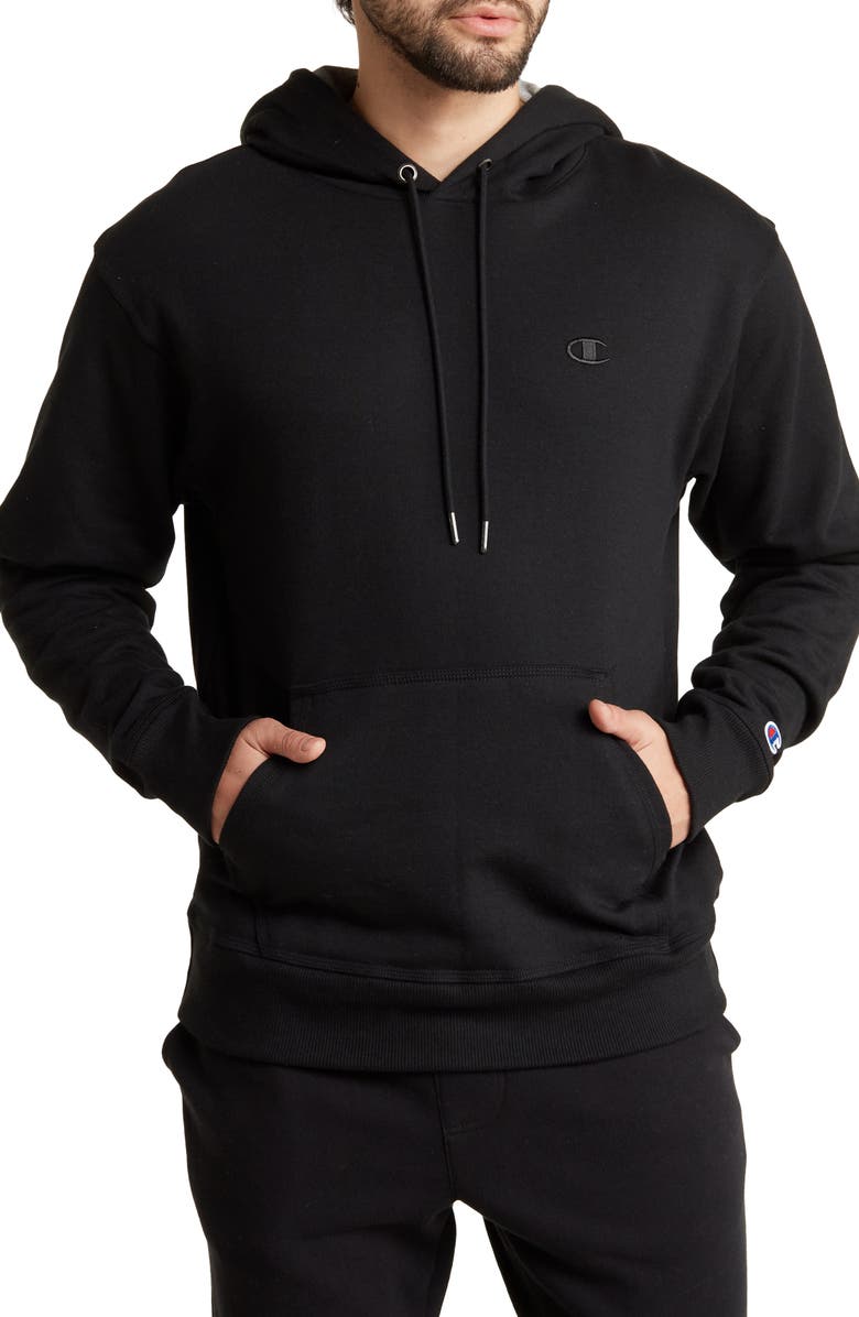 Champion Powerblend Fleece Pullover Hoodie, Main, color, 