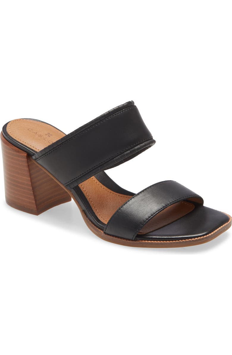 Caslon<sup>®</sup> Kalina Block Heel Slide Sandal, Main, color,