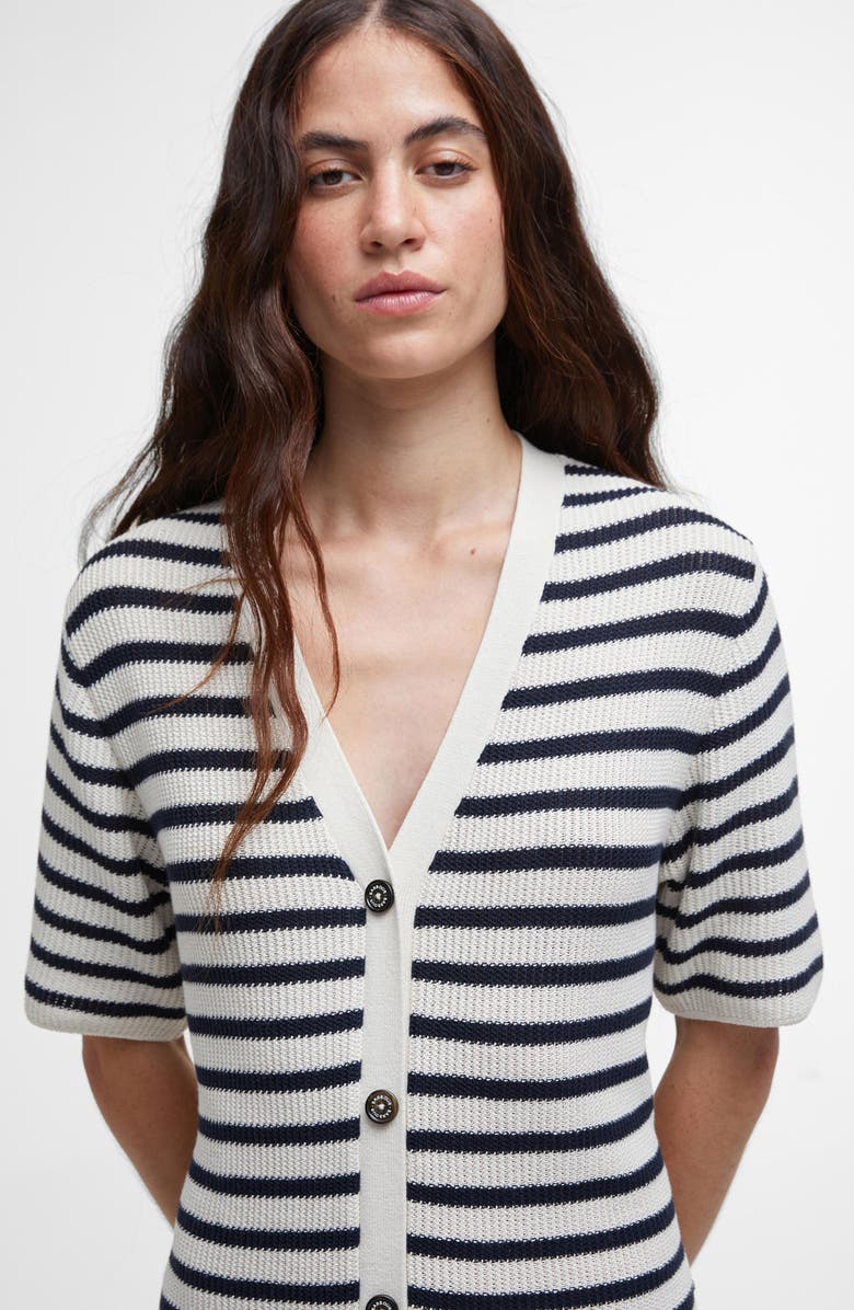 Barbour Isla Breton Stripe Cotton Maxi Dress, Alternate, color, Multi Stripe