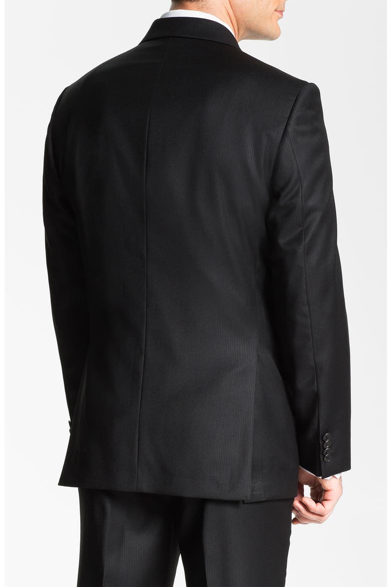 Black Wool Suit, Alternate, color, BLACK