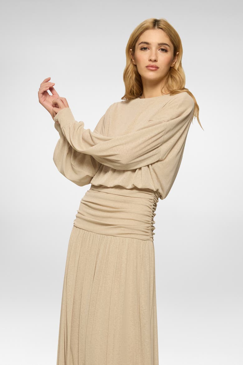 Asiya Dress, Alternate, color, Stone