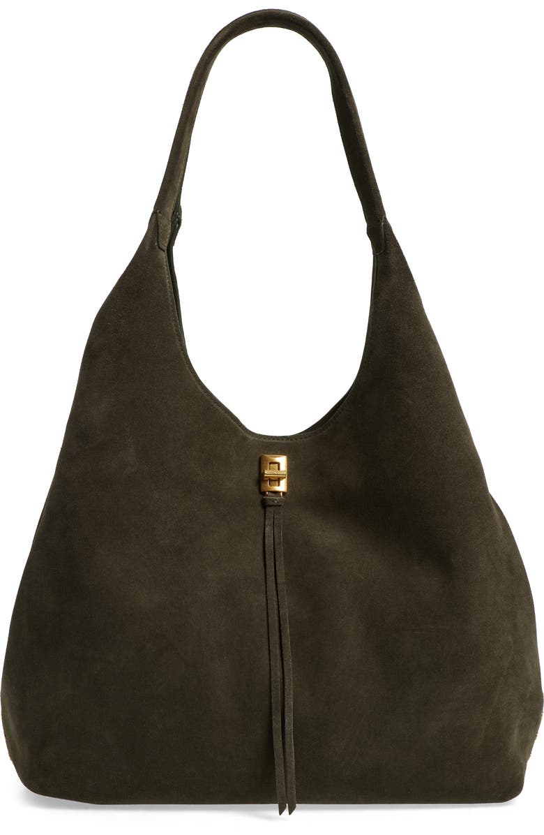 Rebecca Minkoff Darren Signature Carryall Bag, Main, color, Moss