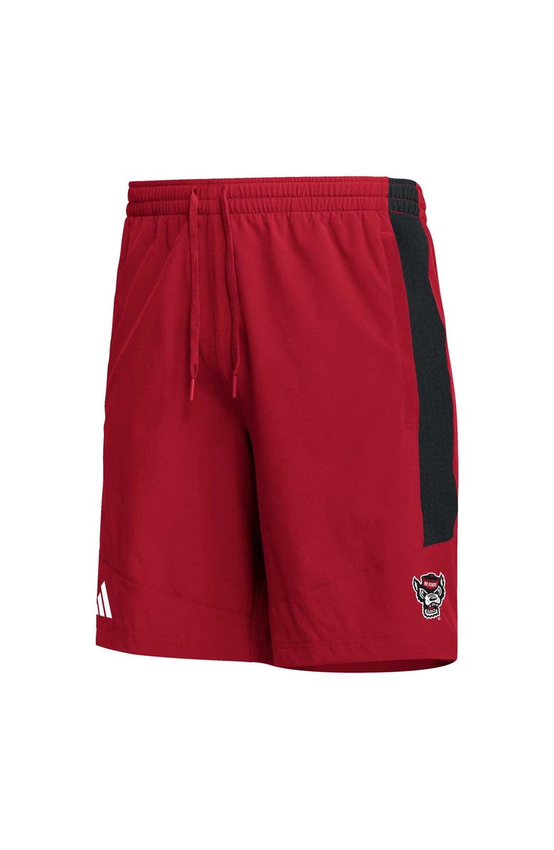 adidas Men's adidas Red NC State Wolfpack AEROREADY Shorts, Alternate, color, 