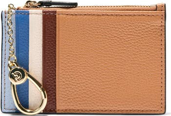 【Cole Haan】★カードケース★ Card Case With Zip Leather Zip Card Case in Black | Cole Haan