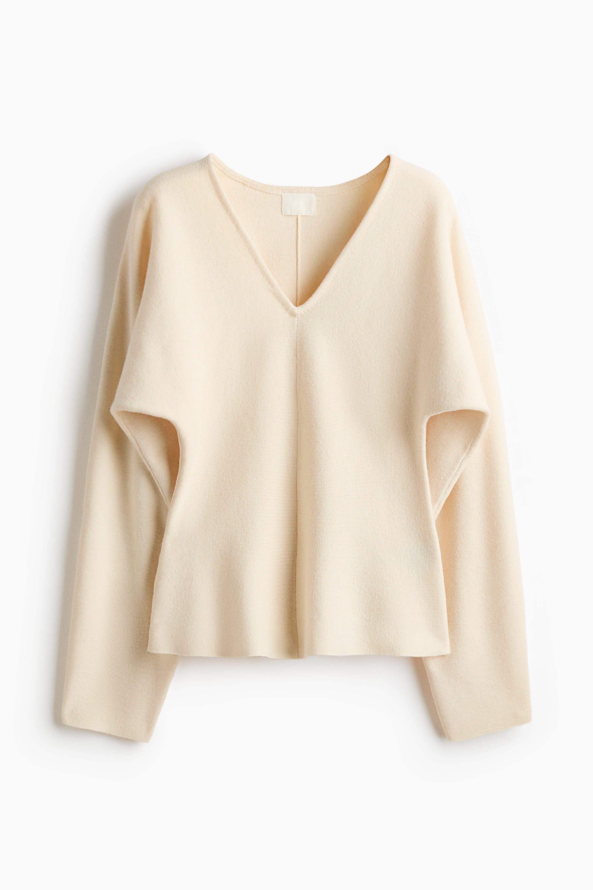 Knitted V-neck Top - image 5