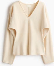 H&M Knitted V-neck Top