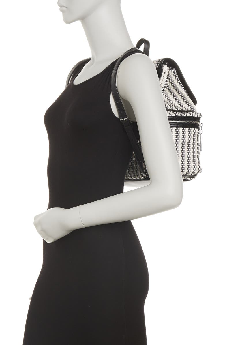 Ted Baker London Alizza Woven Drawstring Backpack, Alternate, color,