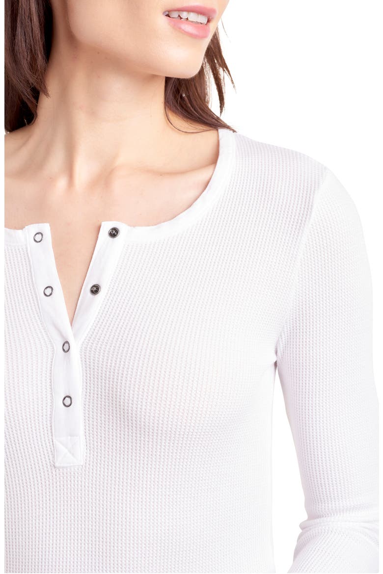 Classic Thermal Henley, Alternate, color, WHITE