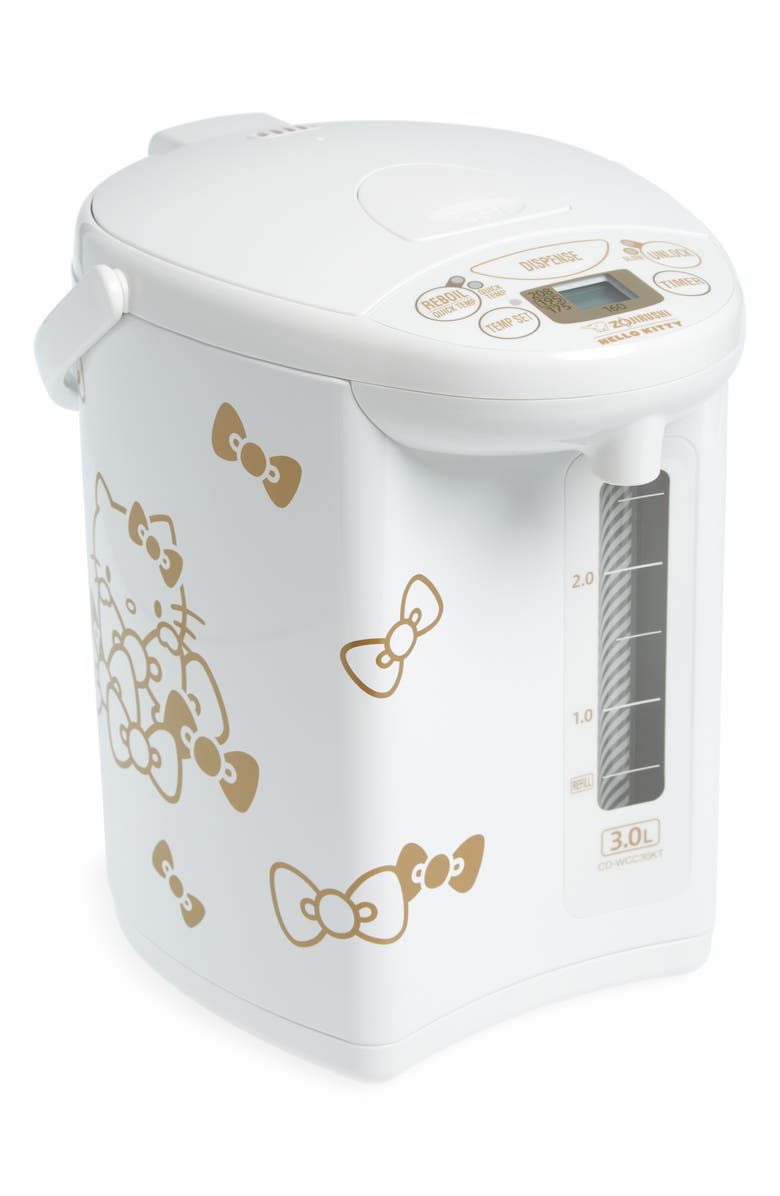 Zojirushi x Sanrio Hello Kitty<sup>®</sup> Micom Water Boiler & Warmer, Main, color, 