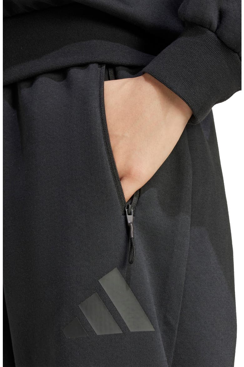 Z.N.E Barrel Training Pants, Alternate, color, BLACK
