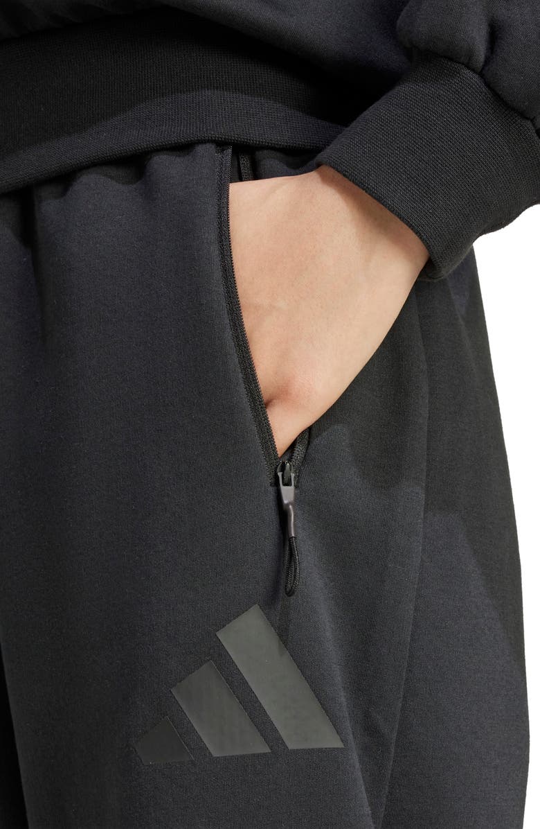 adidas Z.N.E Barrel Training Pants, Alternate, color, Black