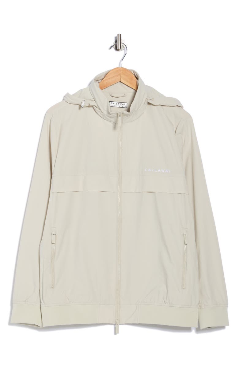 Callaway Full Zip Hooded Jacket, Alternate, color, Moonstruck