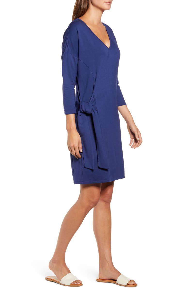 Tommy Bahama French Terry Shift Dress, Alternate, color, 
