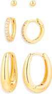 ARGENTO VIVO Cheryl Set of 3 Earrings