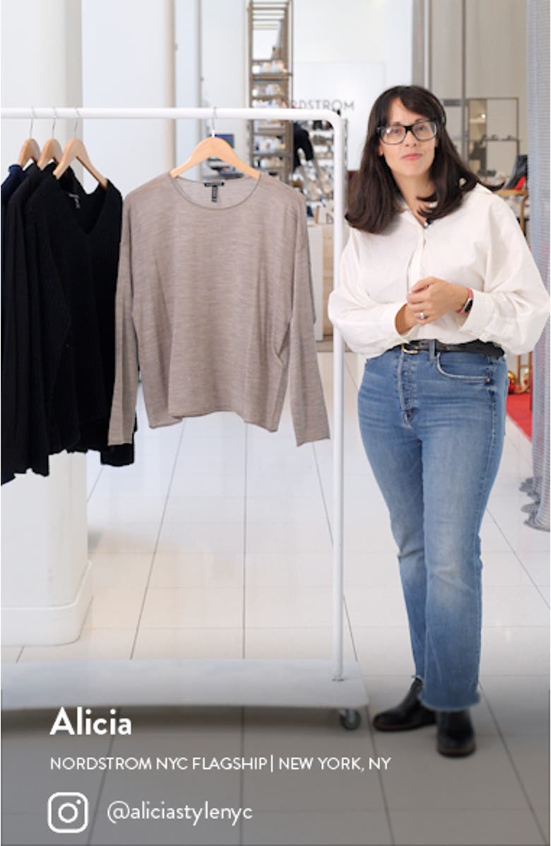 Crewneck Wool Sweater, sales video thumbnail