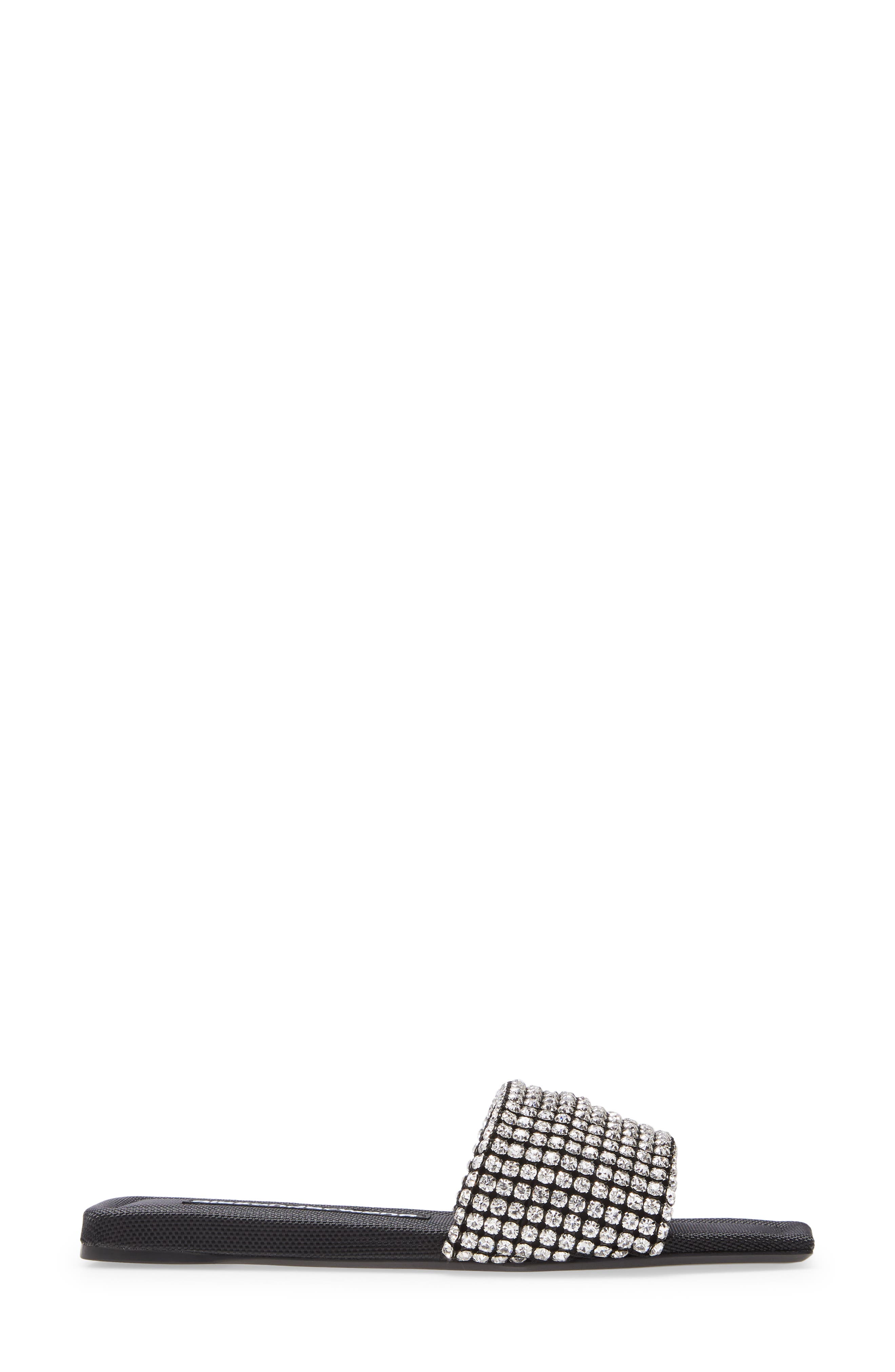 Alexander Wang Anya Crystal Slide Sandal, Alternate, color, 