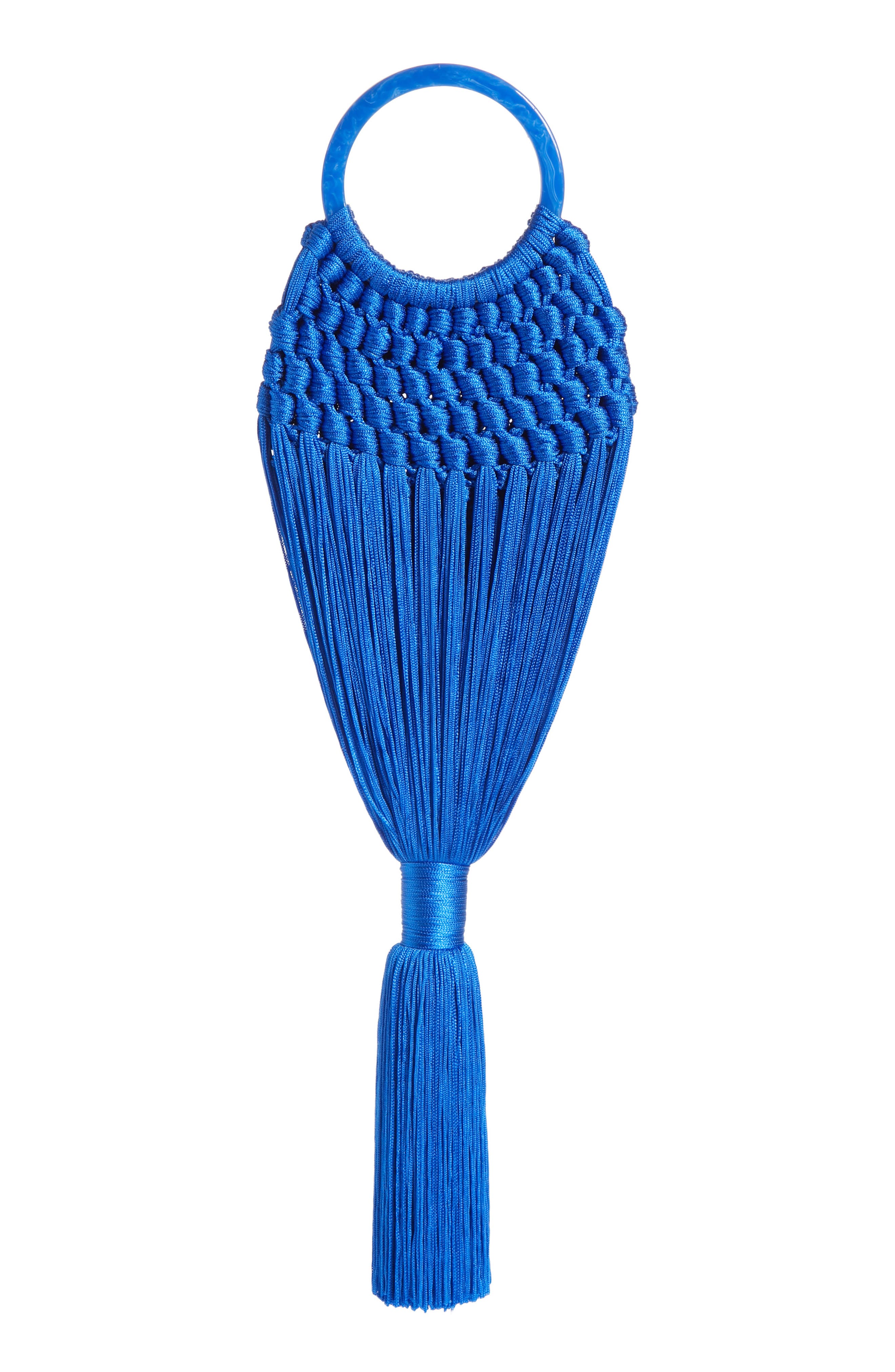 Cult Gaia Mini Tassel Bag, Main, color, 