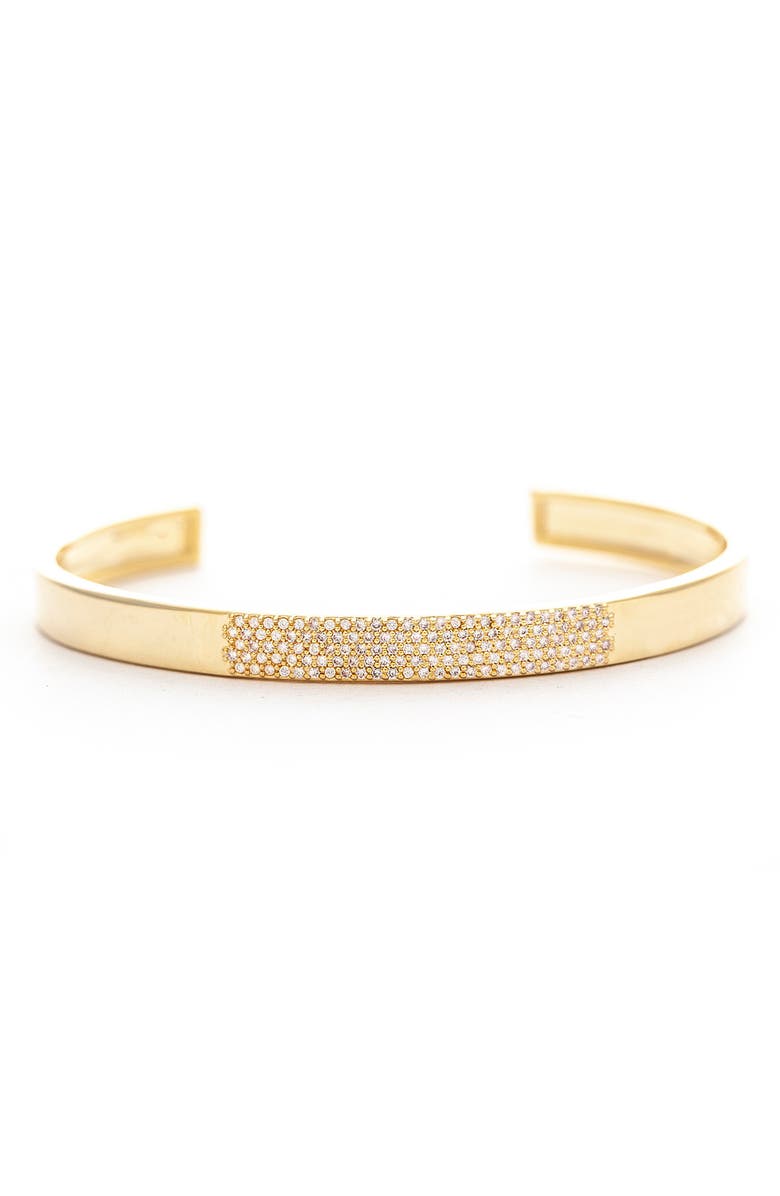RIVKA FRIEDMAN Satin CZ Bangle, Main, color, 