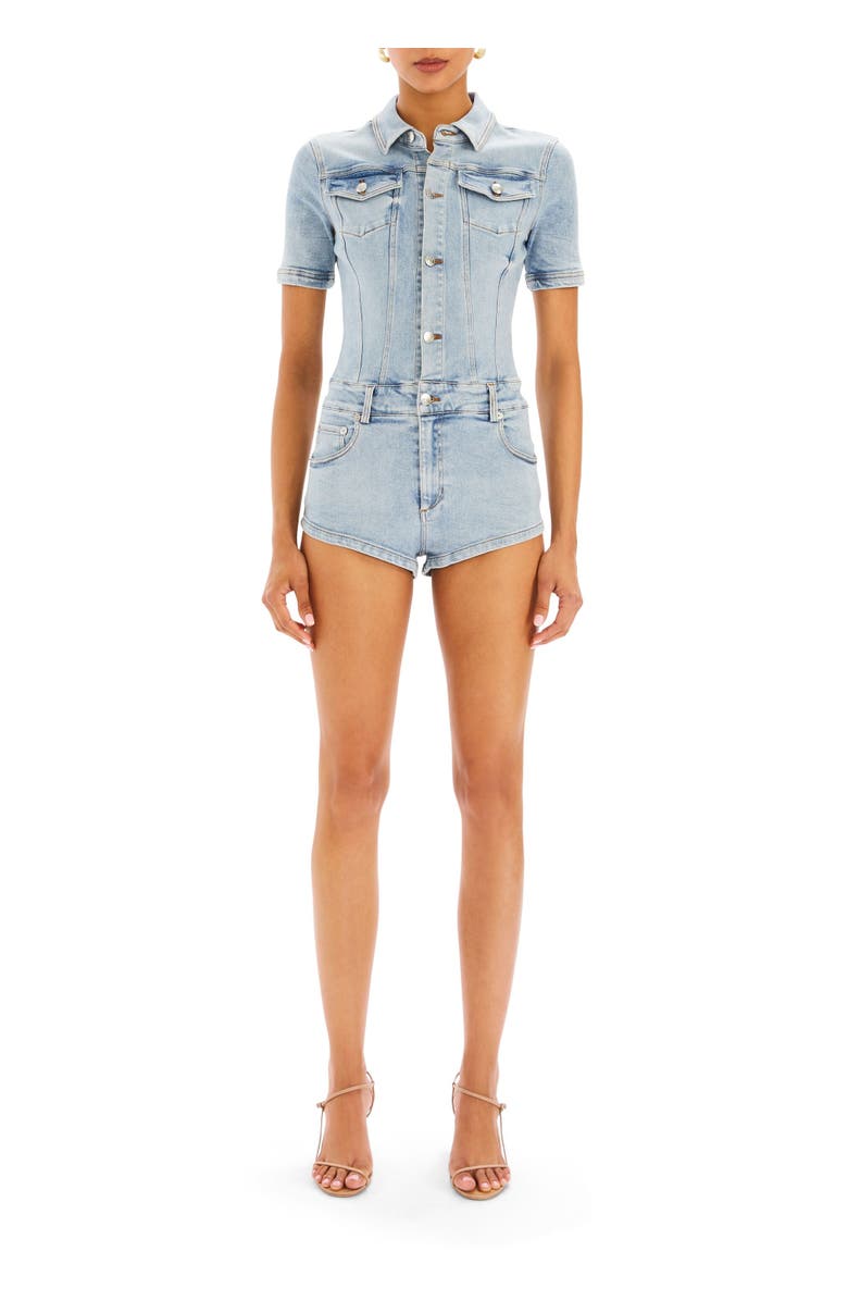 SER.O.YA Judith Vintage Strech Romper, Main, color, 