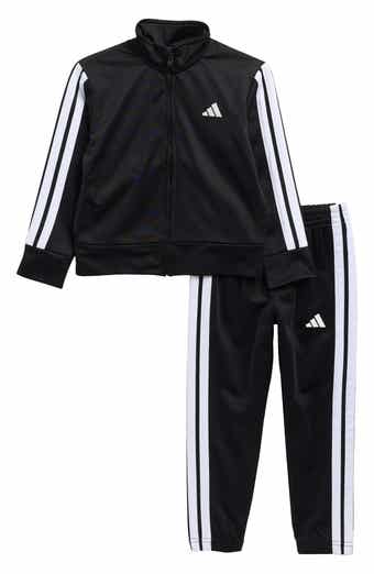 adidas Kids' 3-Stripe Tri-cot Track Suit