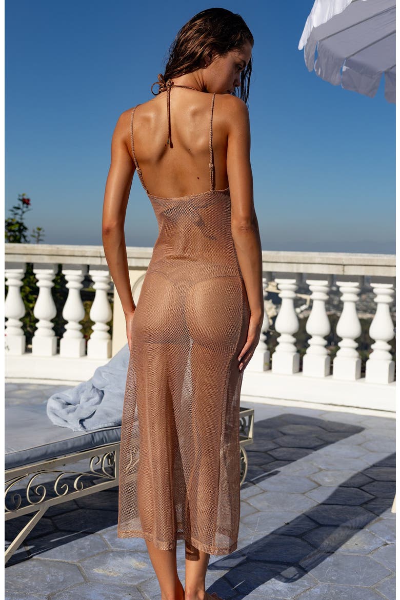 Dudley Maxi Dress, Alternate, color, Nude
