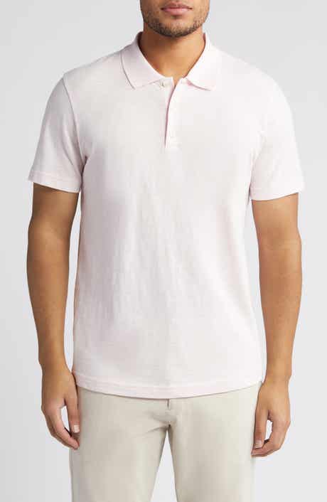 Bron in Cosmos Slub Cotton Polo Shirt