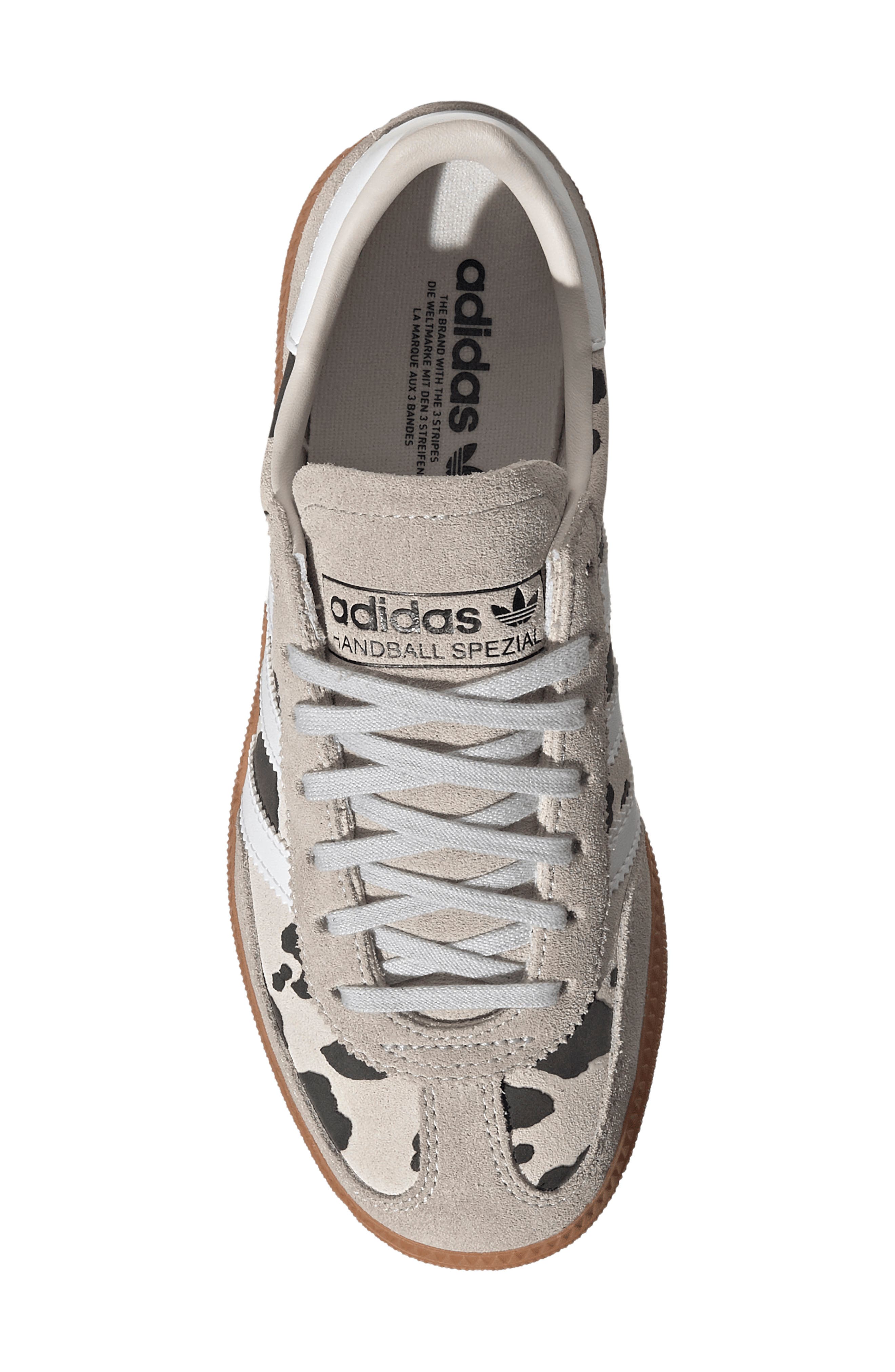 Kids' Handball Spezial Sneaker, Alternate, color, GREY ONE/ PULSE MINT/ WHITE