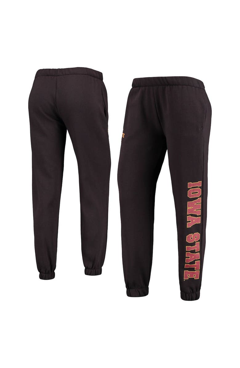 COLOSSEUM Women's Colosseum Black Iowa State Cyclones Beryl Aubrey Lounge Pants, Alternate, color,