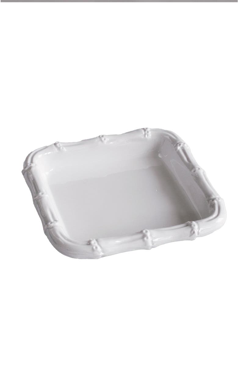 BEATRIZ BALL Collection VIDA Cane Beverage Napkin Holder, Main, color, White