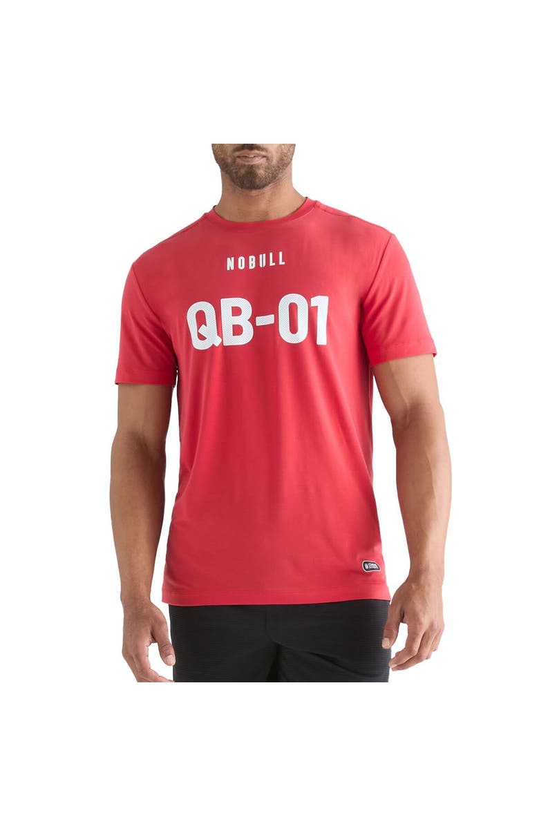 NOBULL Men's NOBULL Red 2024 NFL Combine QB1 T-Shirt, Main, color,