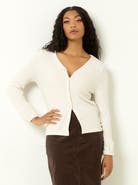Single Stitch Cable Knit Cardigan