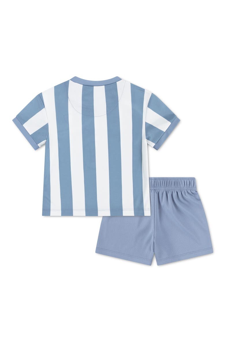 Dri-FIT Goal Mode Stripe T-Shirt & Mesh Shorts Set, Alternate, color, WORK BLUE