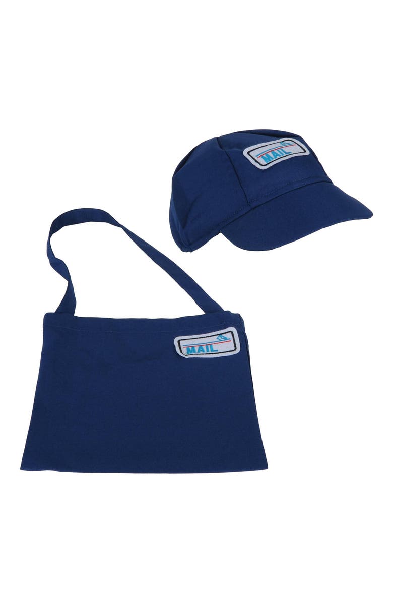 Kaplan Early Learning Company Mail Carrier Garment Career Dress Up, Alternate, color, Blue