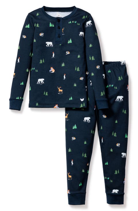 Kids' Arctic Antics Snug Fitted Two-Piece Pima Cotton Pajamas (Toddler, Little Kid & Big Kid)