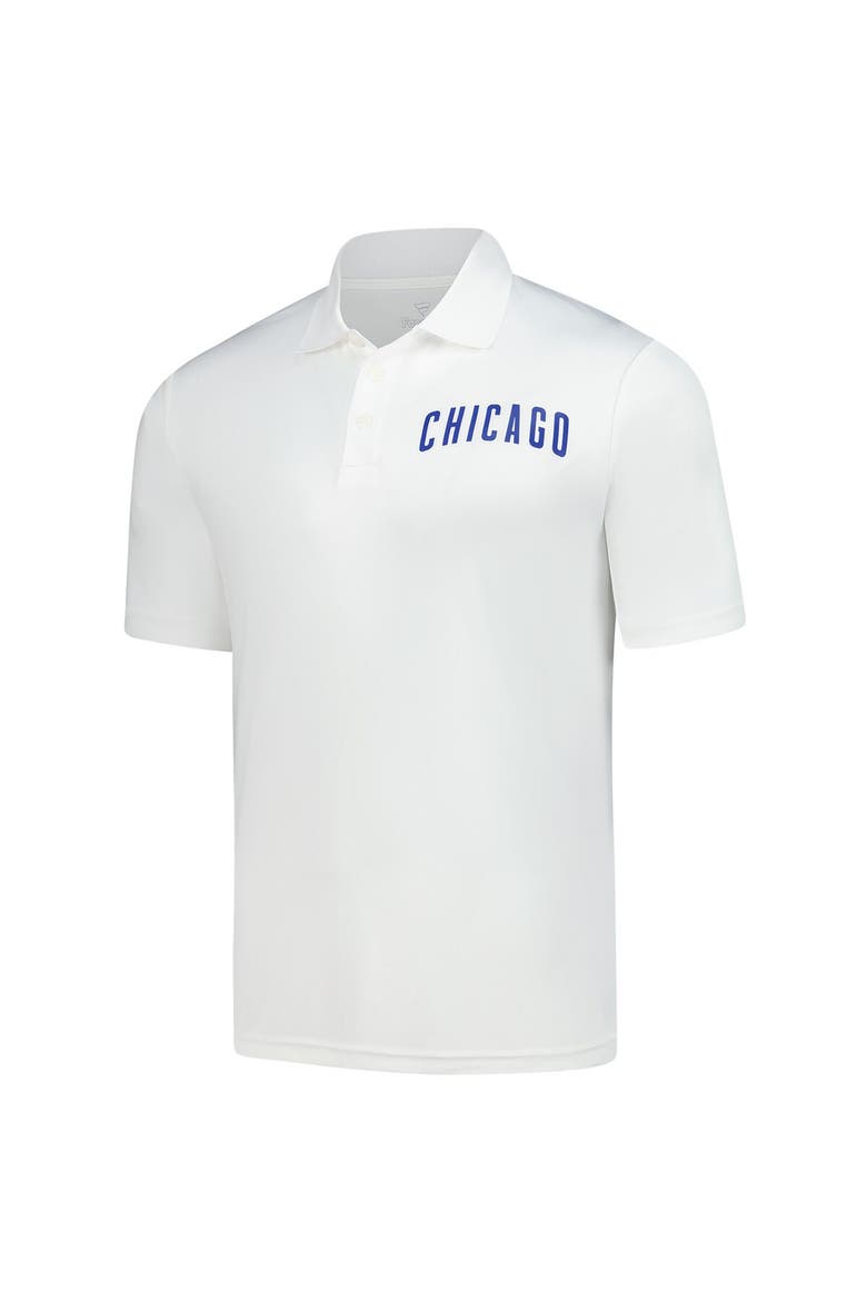 Men's Fanatics White Chicago Cubs Component Polo, Alternate, color, White