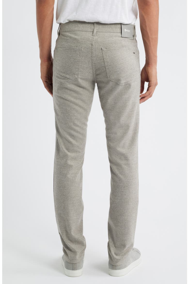 Chuck Modern Fit Ceramica Flannel Five-Pocket Pants, Alternate, color, WALNUT