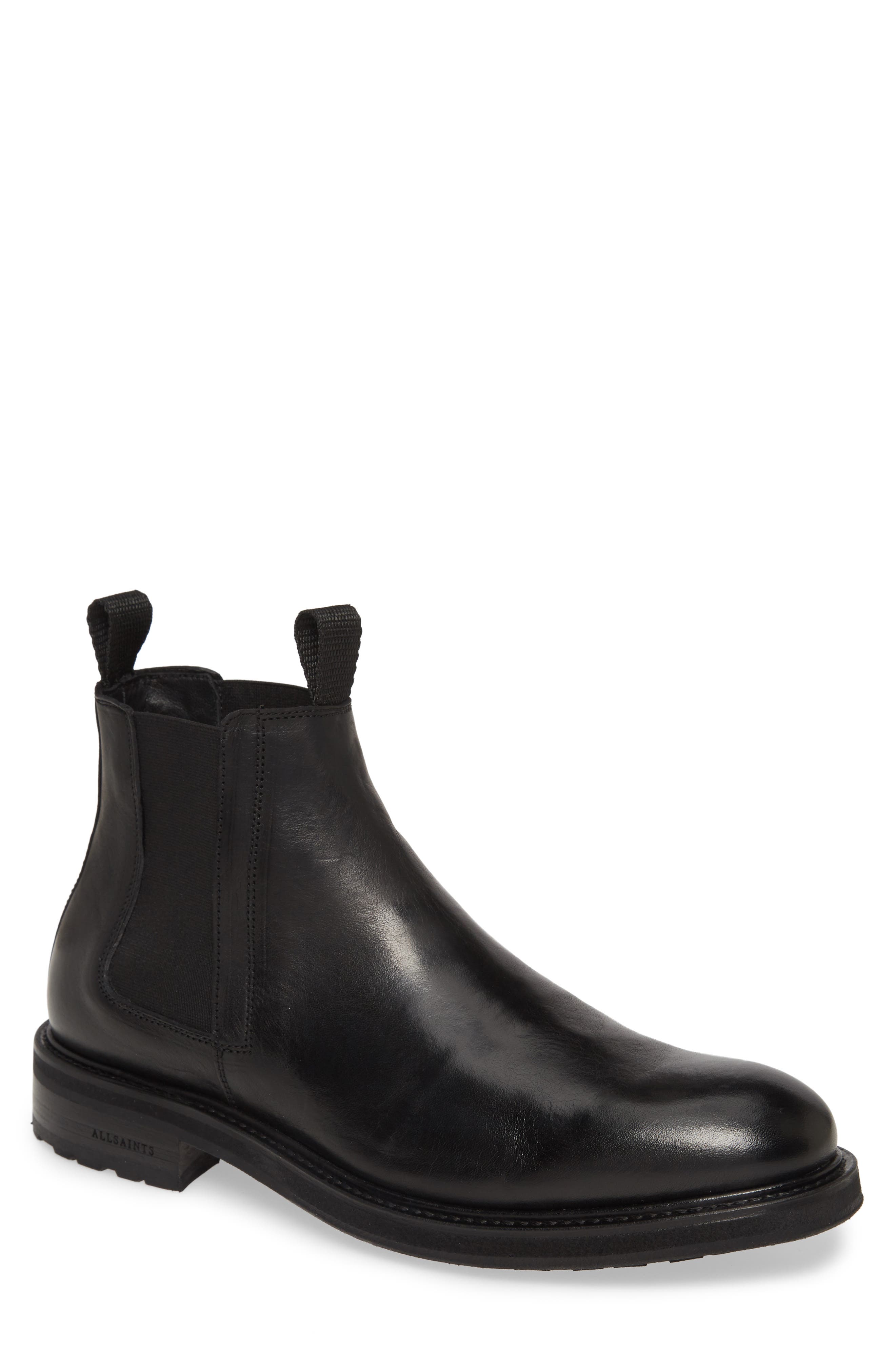AllSaints Brennon Chelsea Boot, Main, color, 